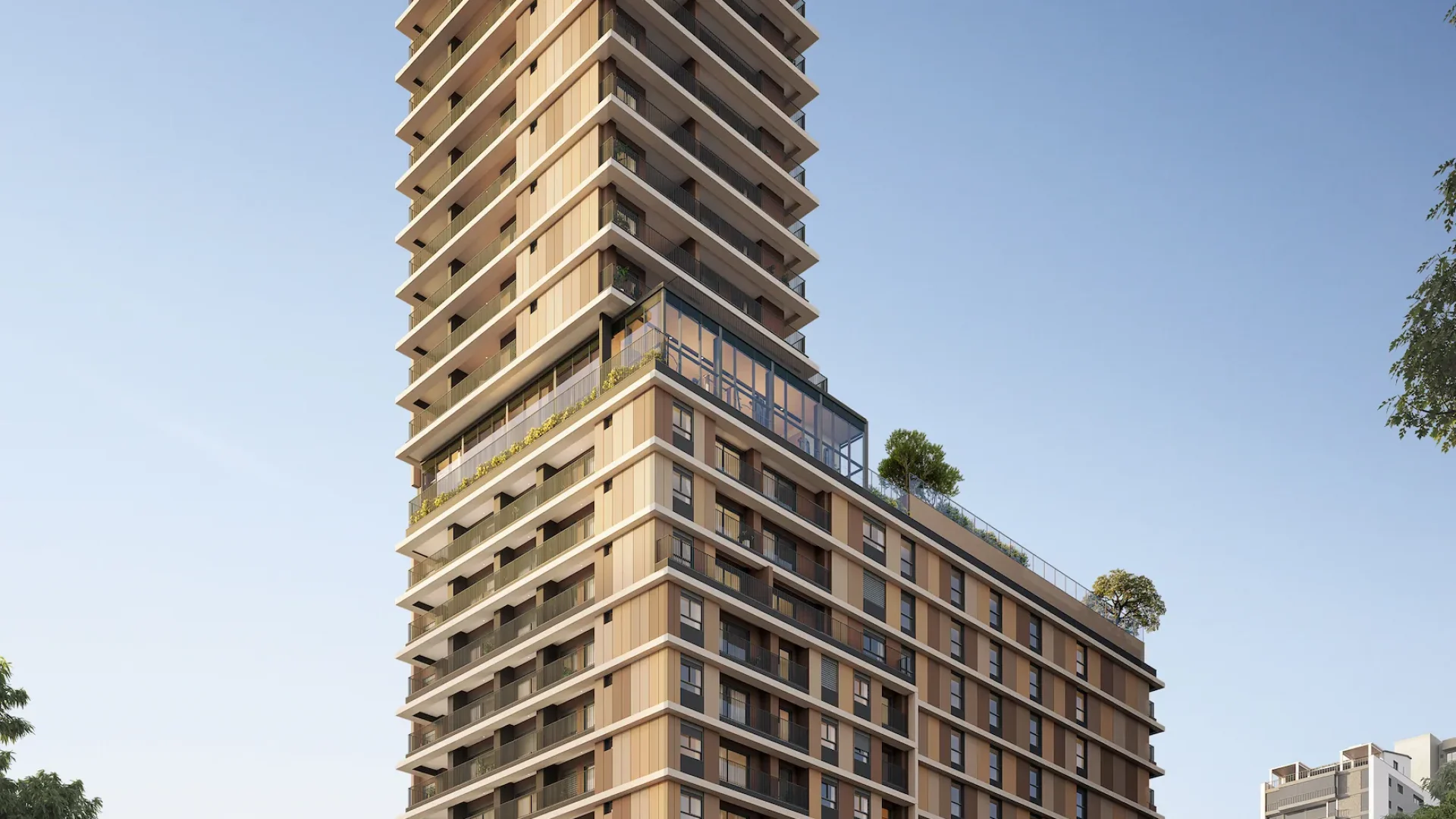 01 - PERSPECTIVA ILUSTRADA DA FACHADA