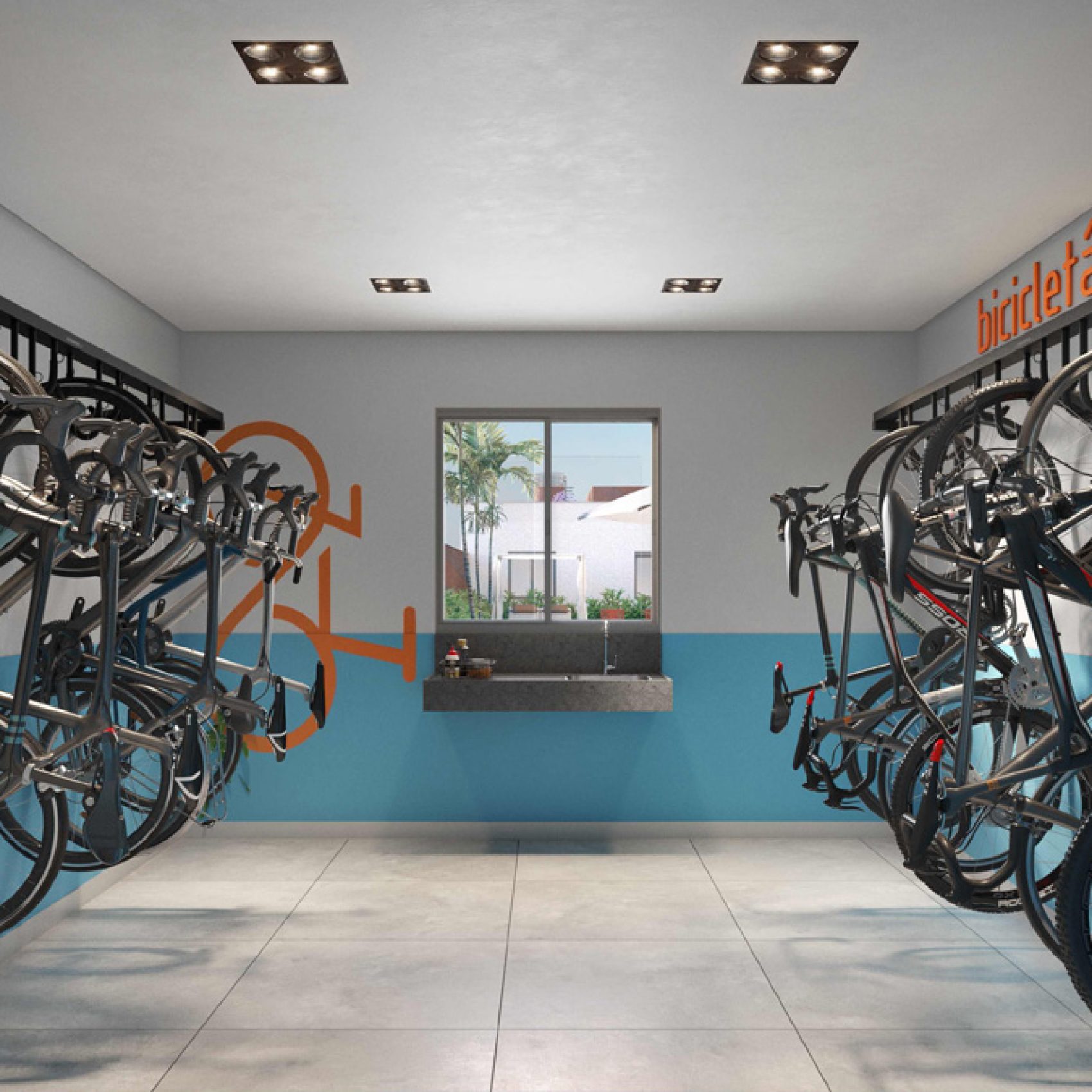 17 - PERSPECTIVA ILUSTRADA DO BICICLETÁRIO