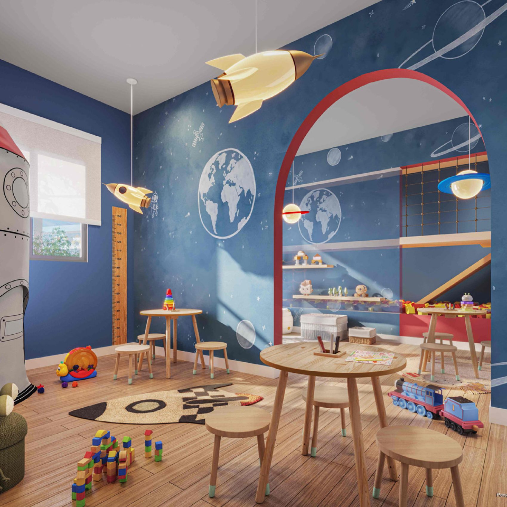 19 - PERSPECTIVA ILUSTRADA DA BRINQUEDOTECA