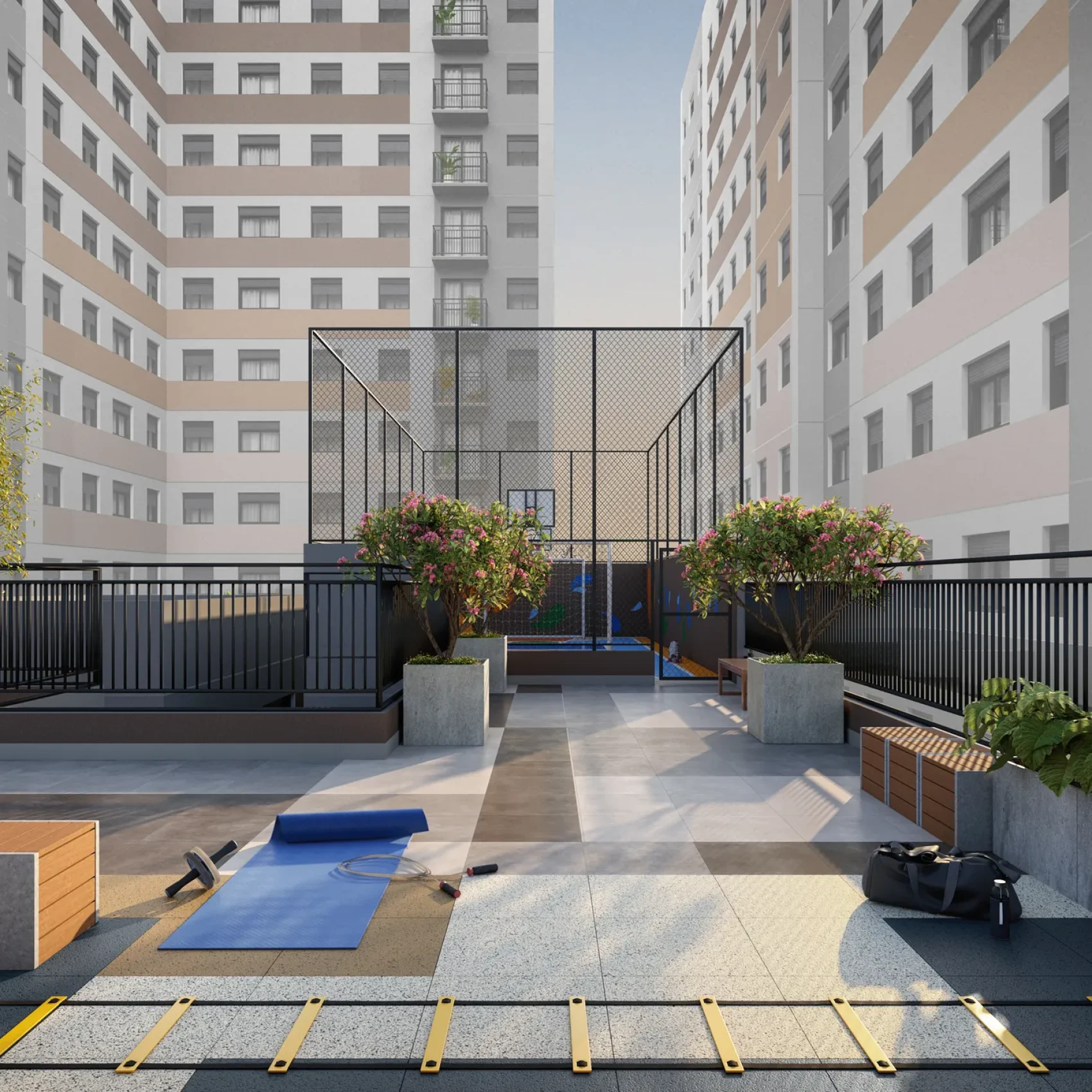 21 - PERSPECTIVA ILUSTRADA DA ACADEMIA EXTERNA