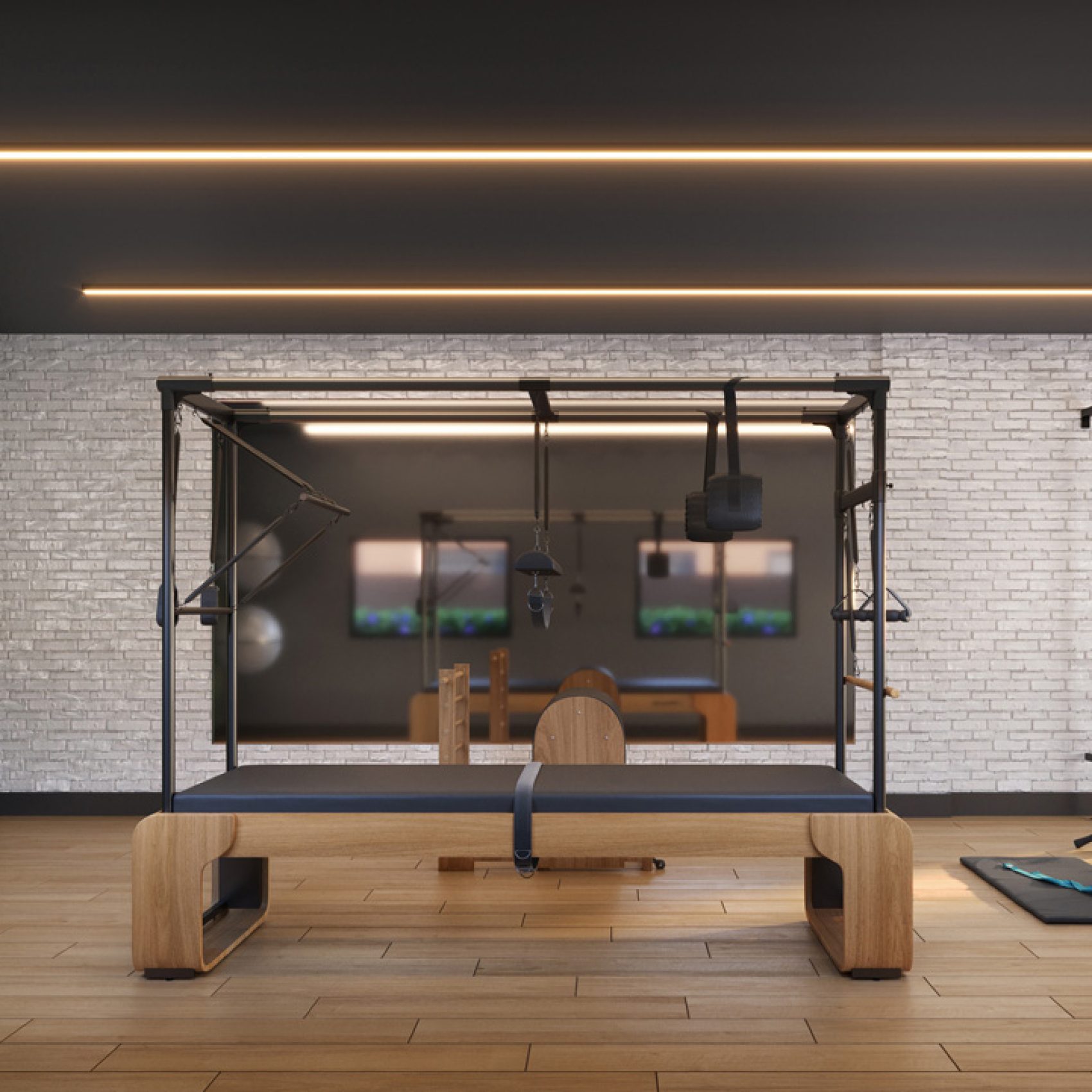 22 - PERSPECTIVA ILUSTRADA DA SALA DE PILATES