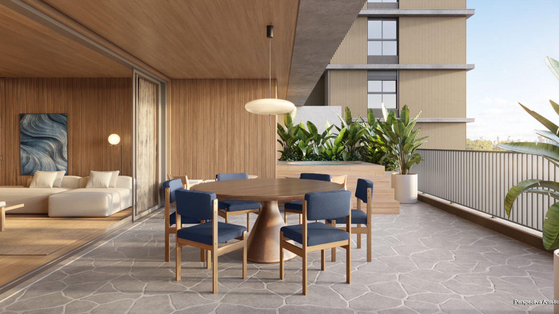 28 - LIVING AMPLIADO DO APTO. GARDEN DE 141M²_FINAL