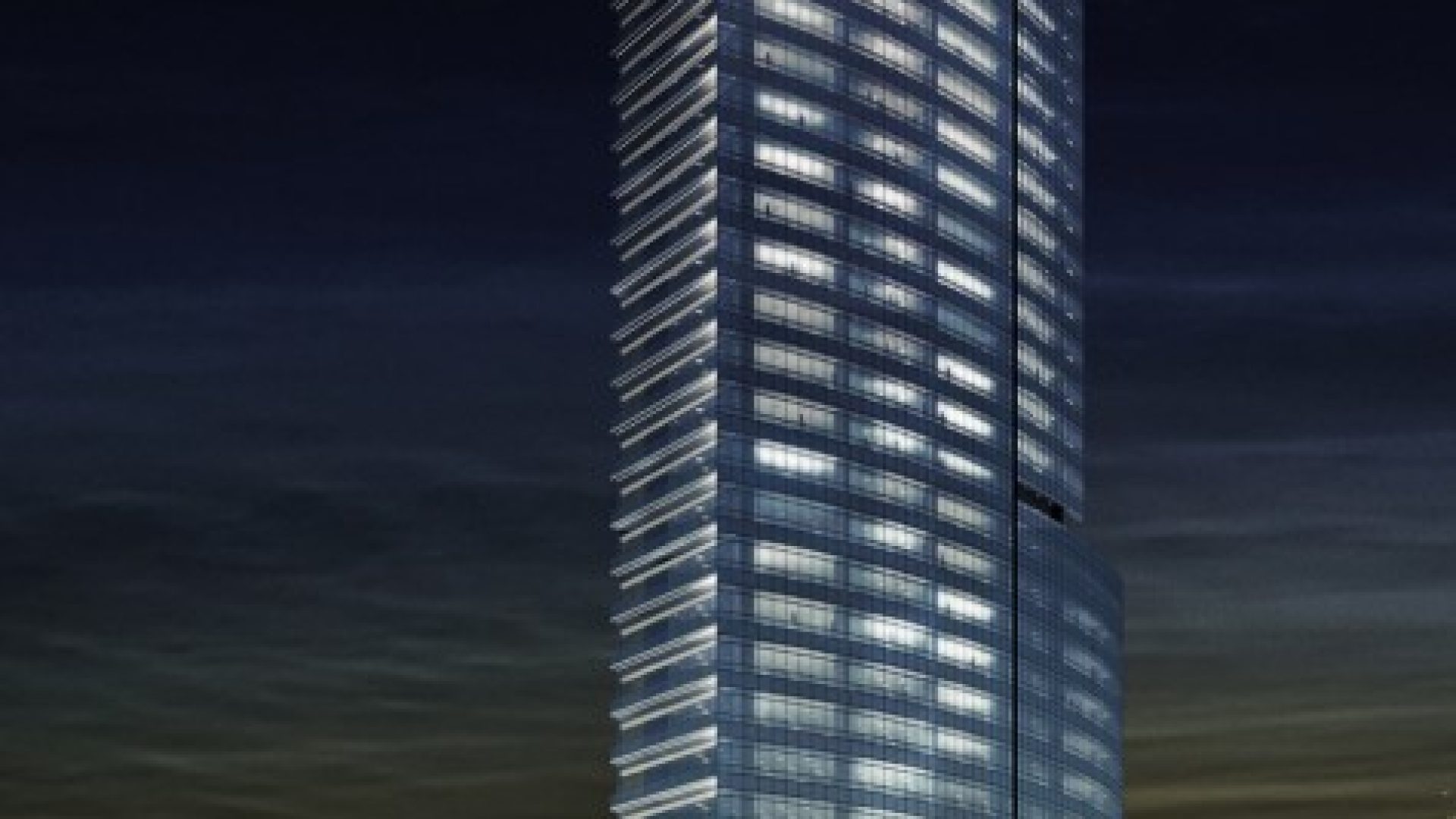 BERRINI ONE │ FACHADA NOTURNA