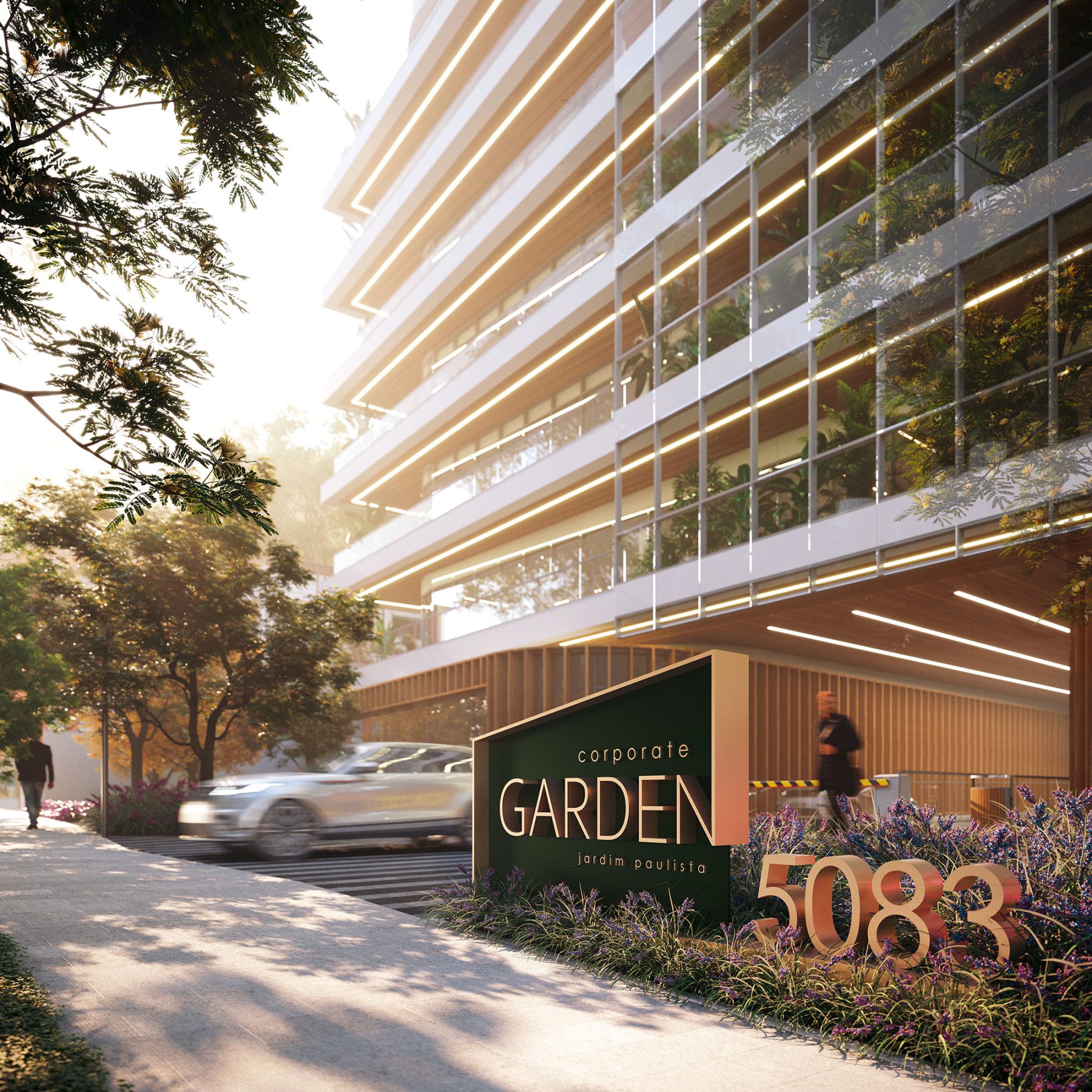 CORPORATE GARDEN │ ACESSO VEICULO