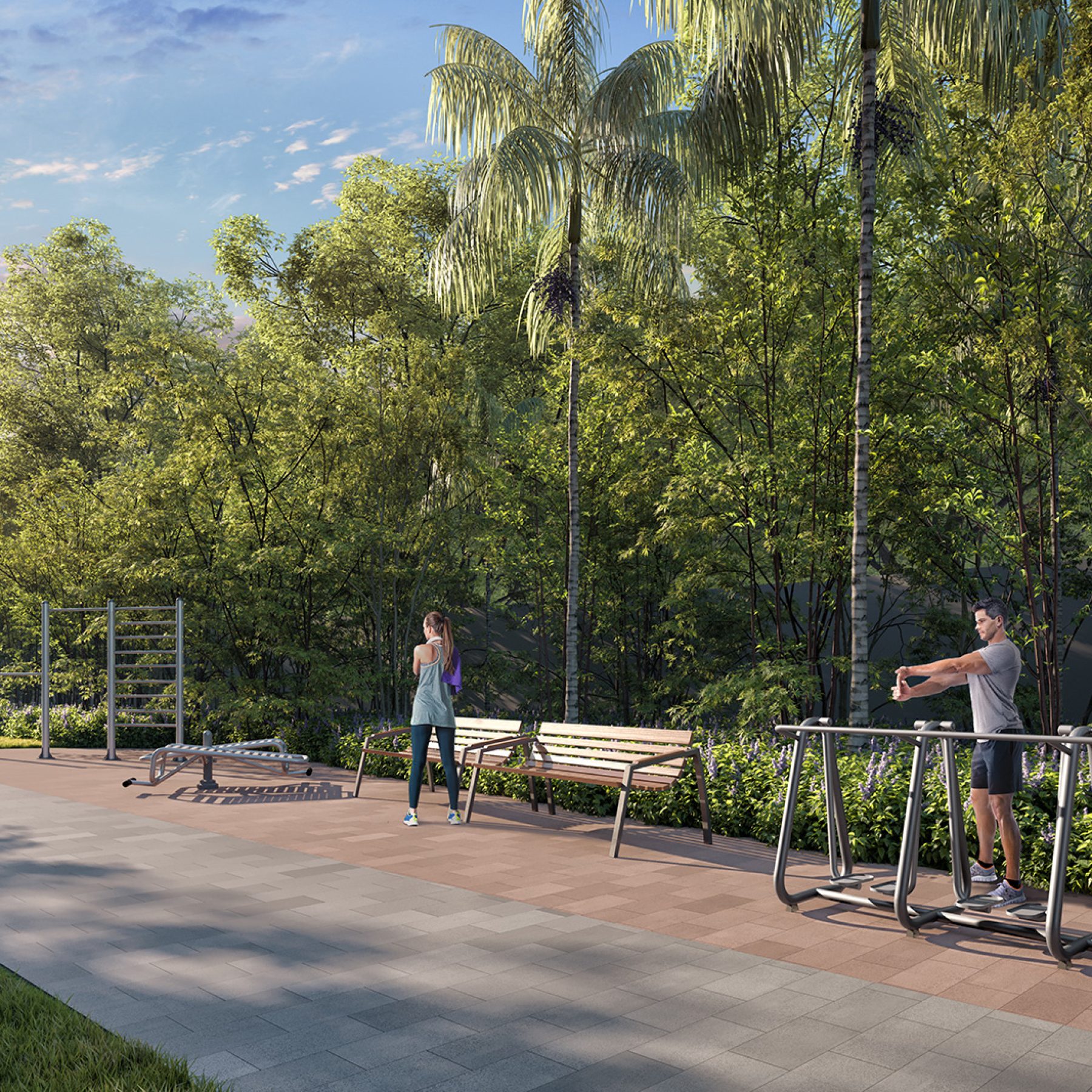 PARQUE GLOBAL │ TORRE IBIRAPUERA │ FITNESS CAMINHADA