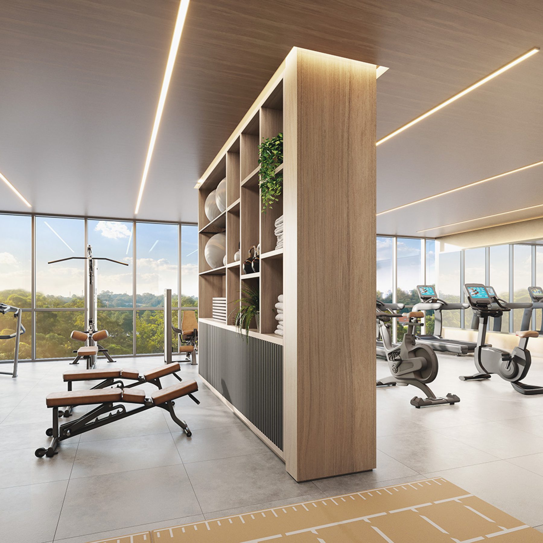 PARQUE GLOBAL │ TORRE IBIRAPUERA │ PRIVATE GYM