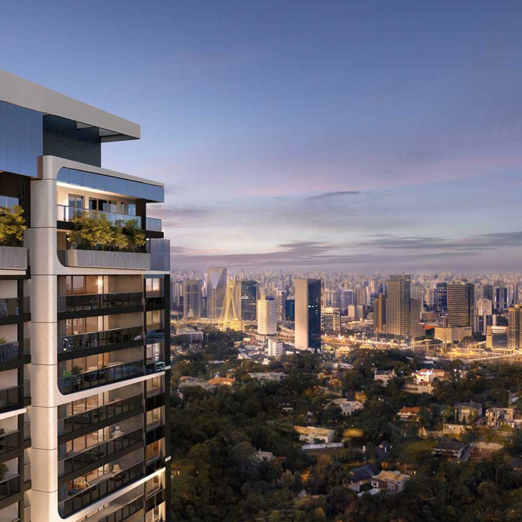 PARQUE GLOBAL │ TORRE IBIRAPUERA │ TERRACO VISTA DA MARGINAL