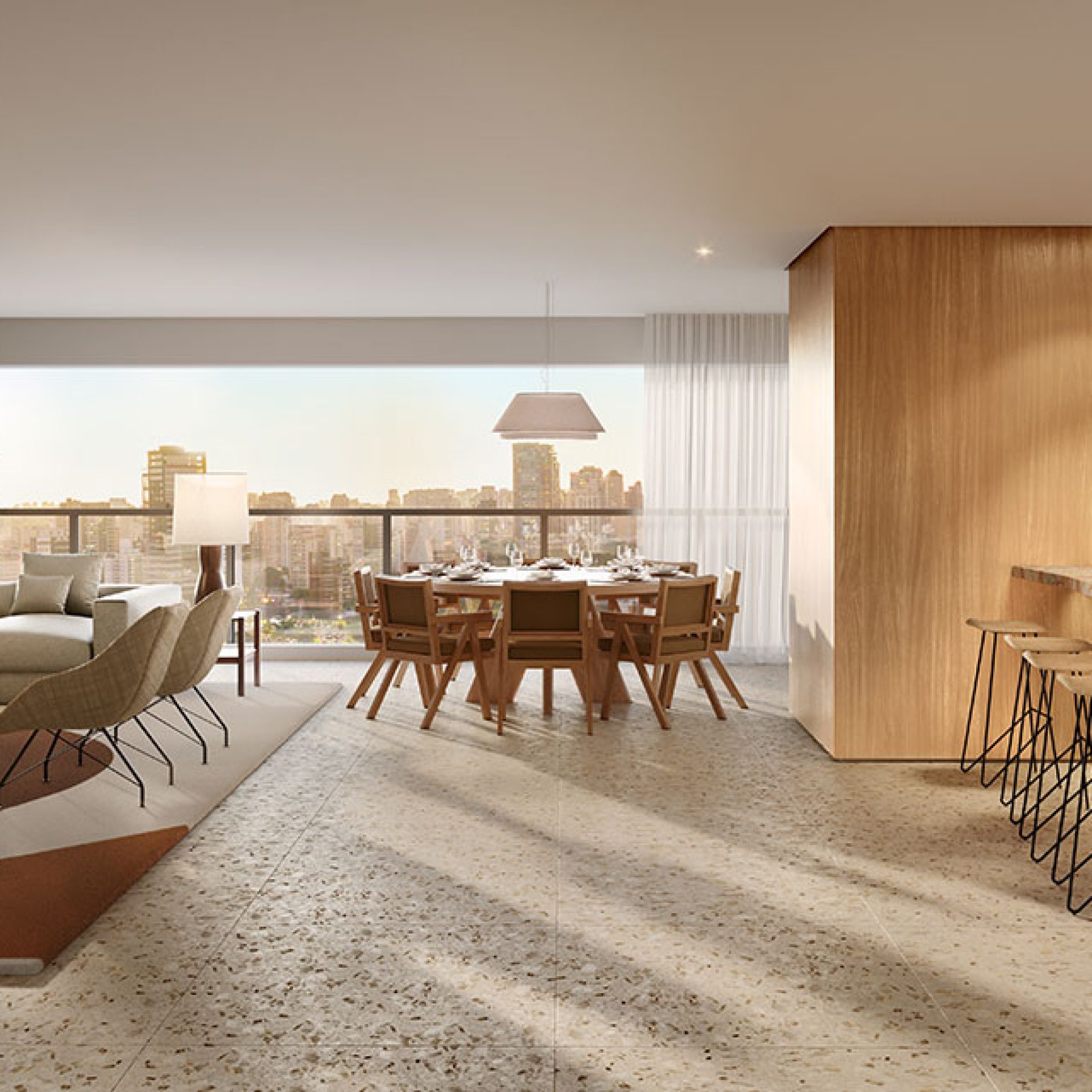 PARQUE GLOBAL │ TORRE IMPERIAL │ LIVING APTO 240M