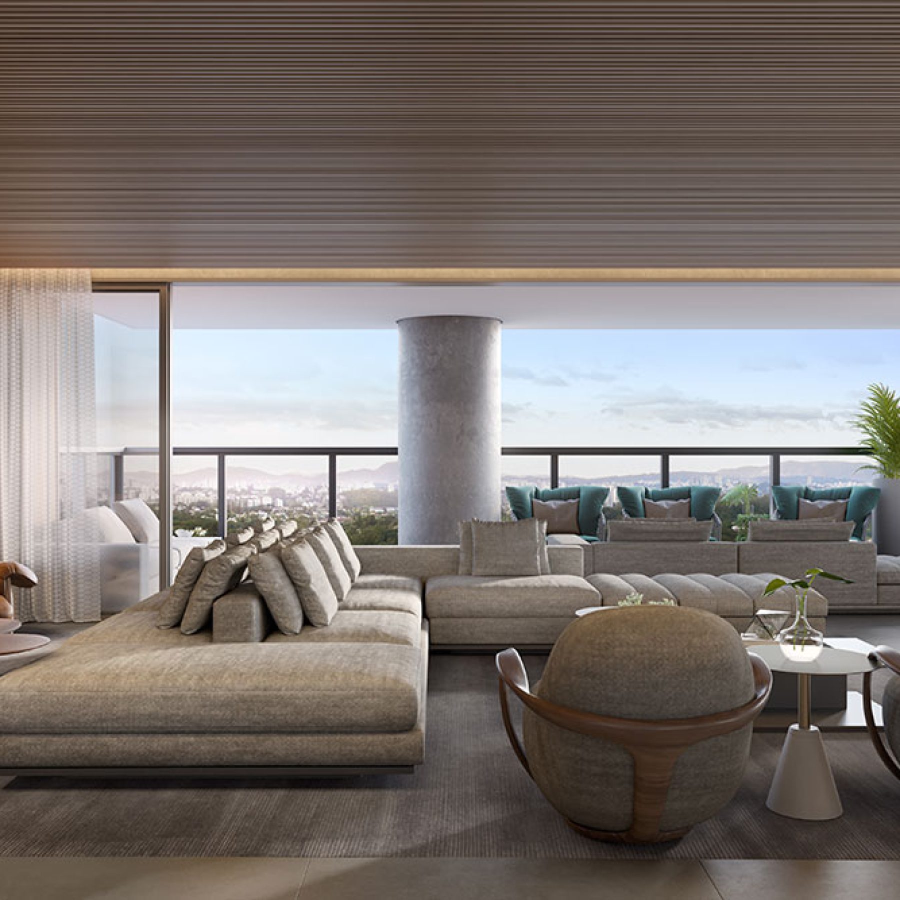 PARQUE GLOBAL │ TORRE IMPERIAL │ LIVING APTO 384M