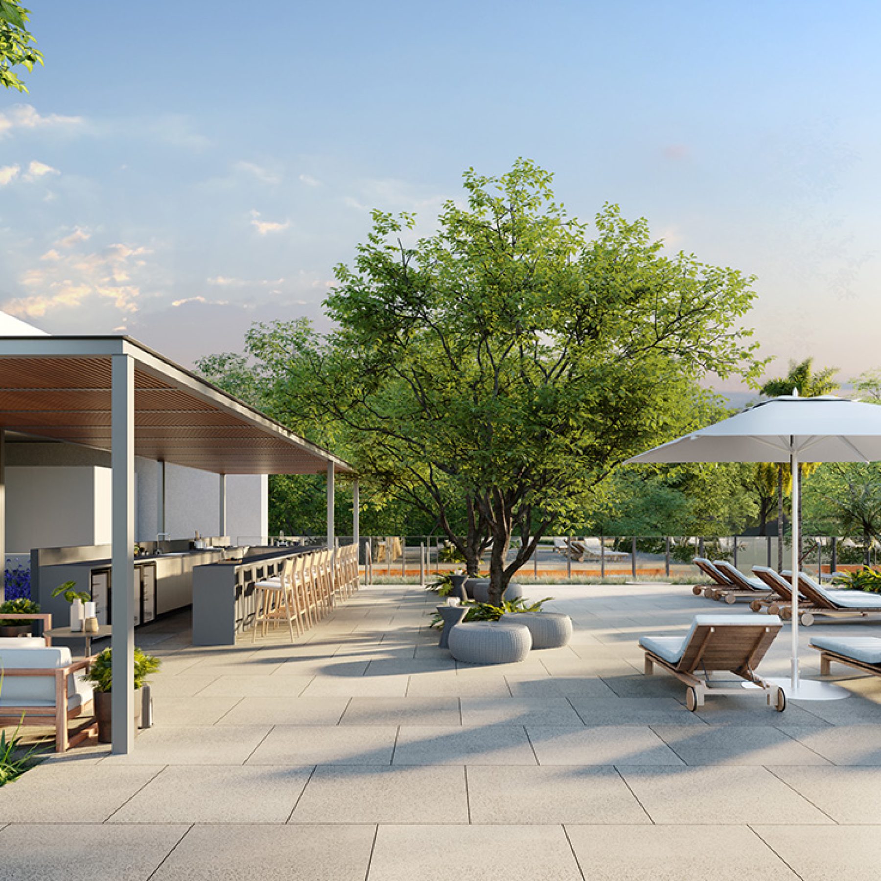 PARQUE GLOBAL │ TORRE PROSPECT │ BAR PISCINA