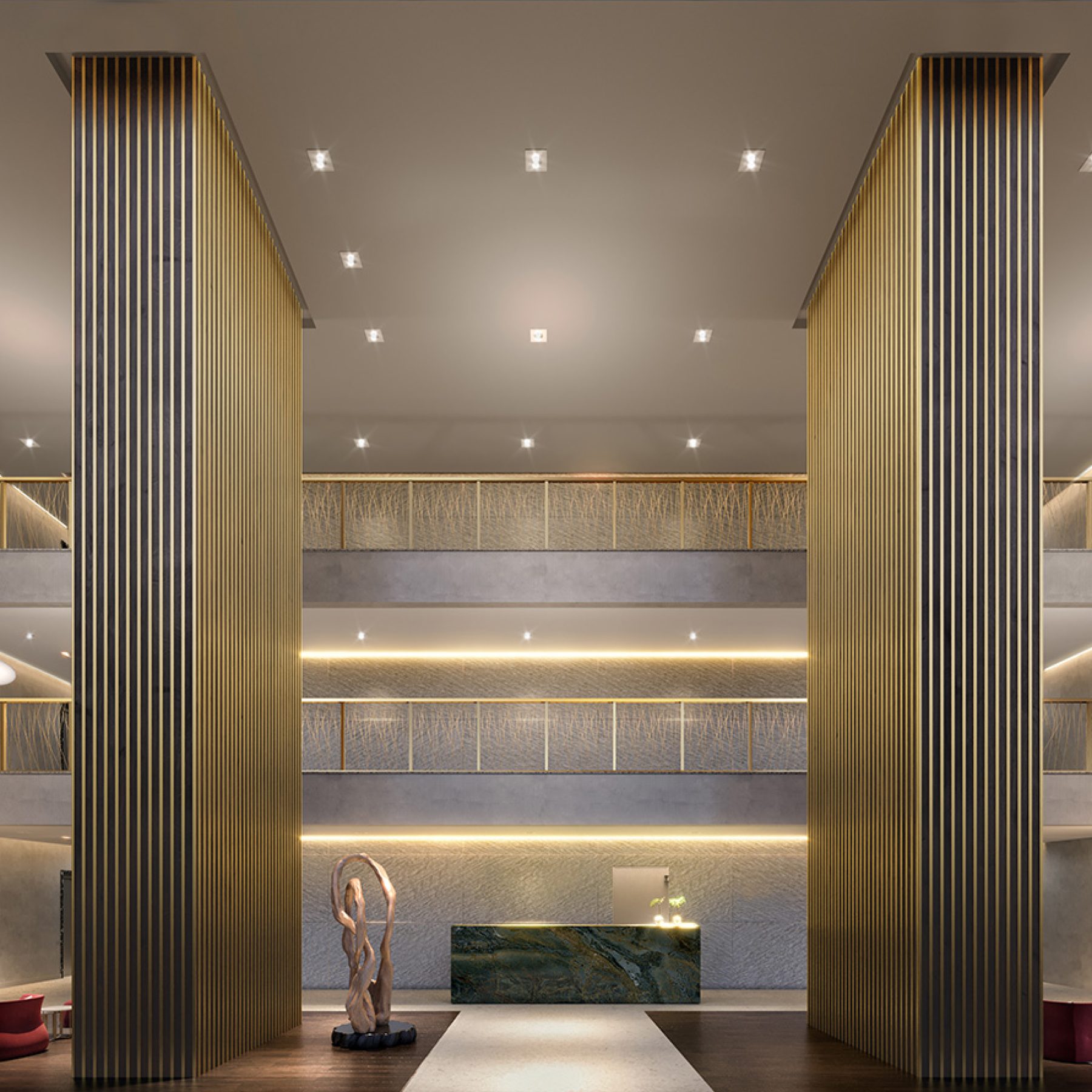 PARQUE GLOBAL │ TORRE REGENT │ LOBBY TORRE 1