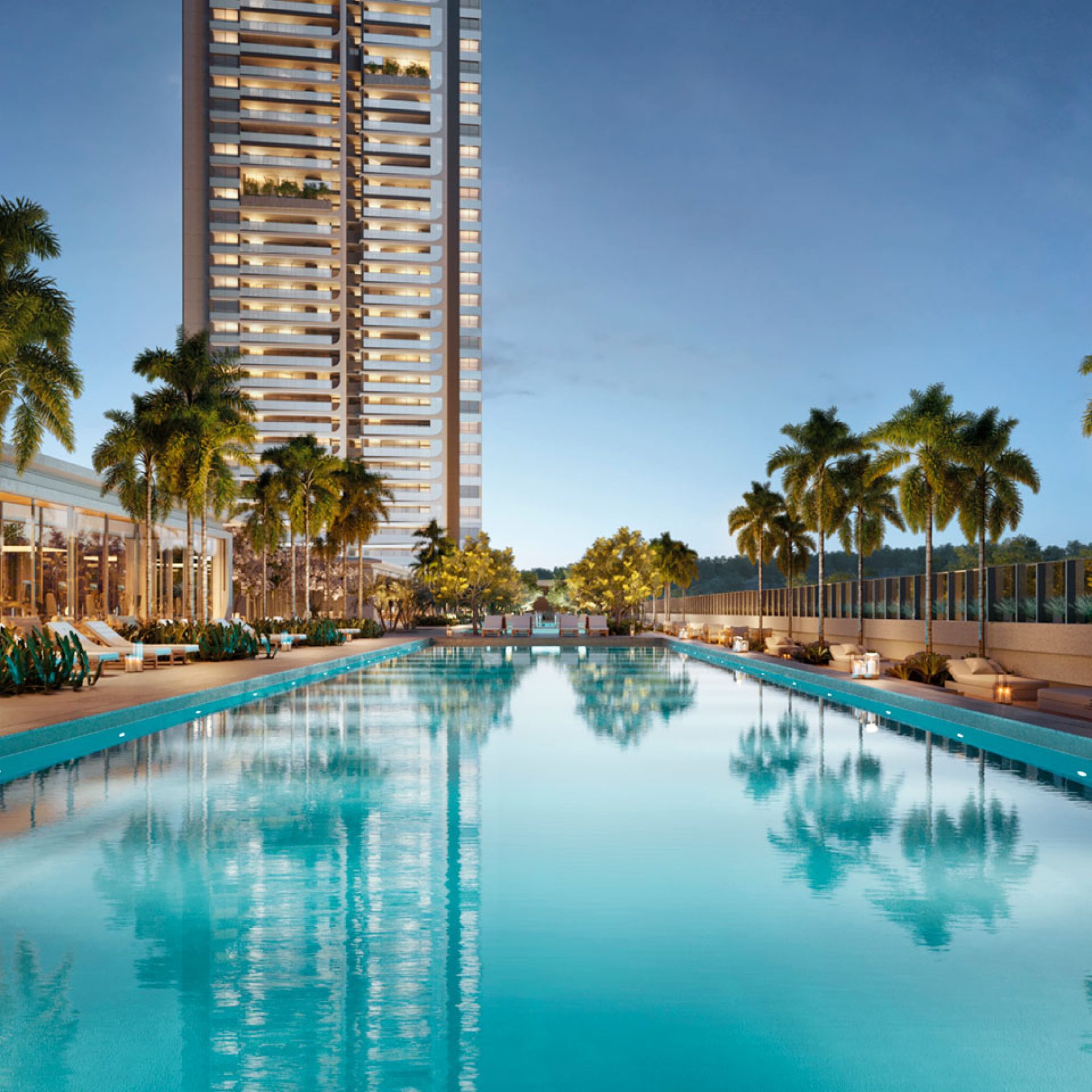 PARQUE GLOBAL │ TORRE REGENT │ PISCINA DESCOBERTA