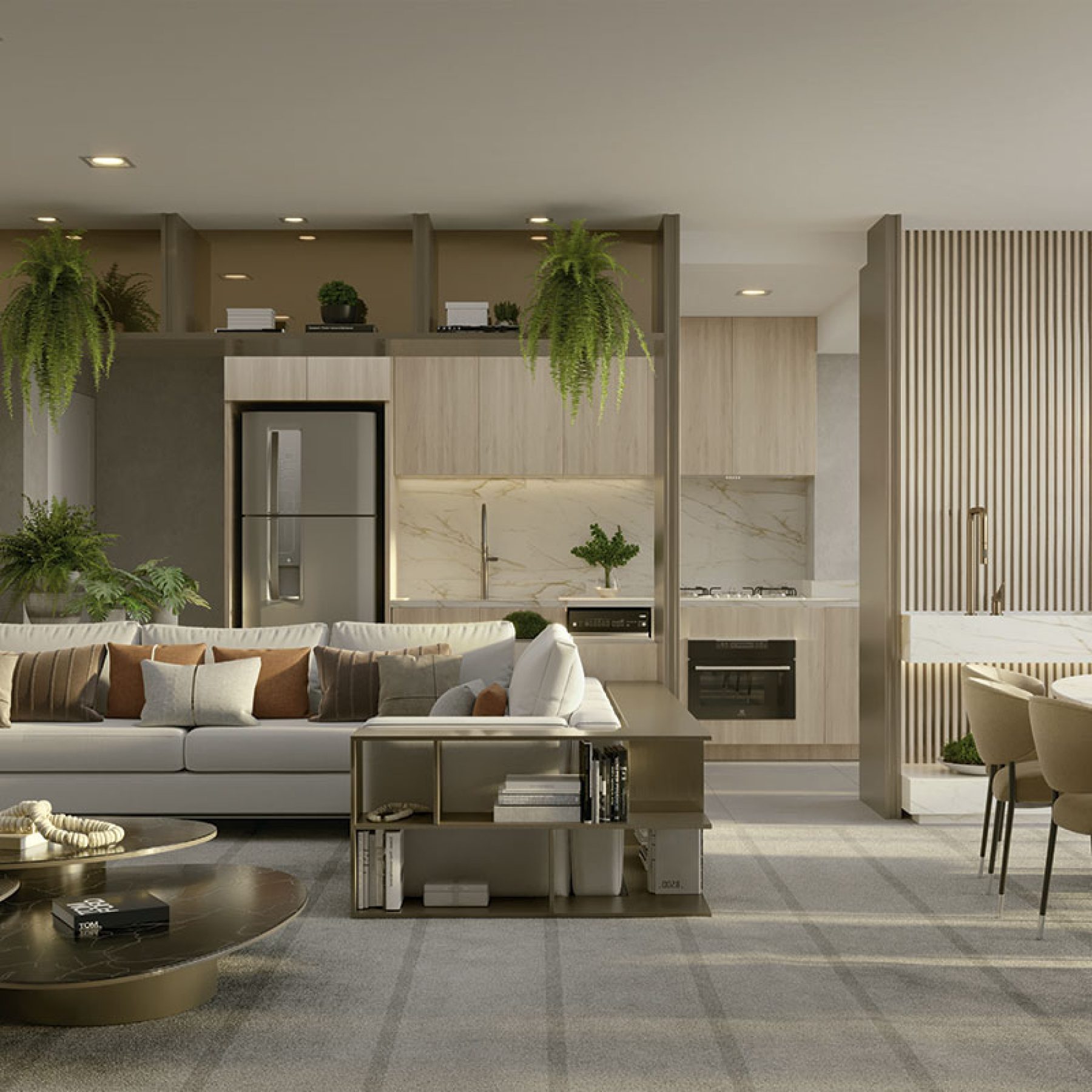 PARQUE GLOBAL │ TORRE RESIDENCE │ LIVING 129M2