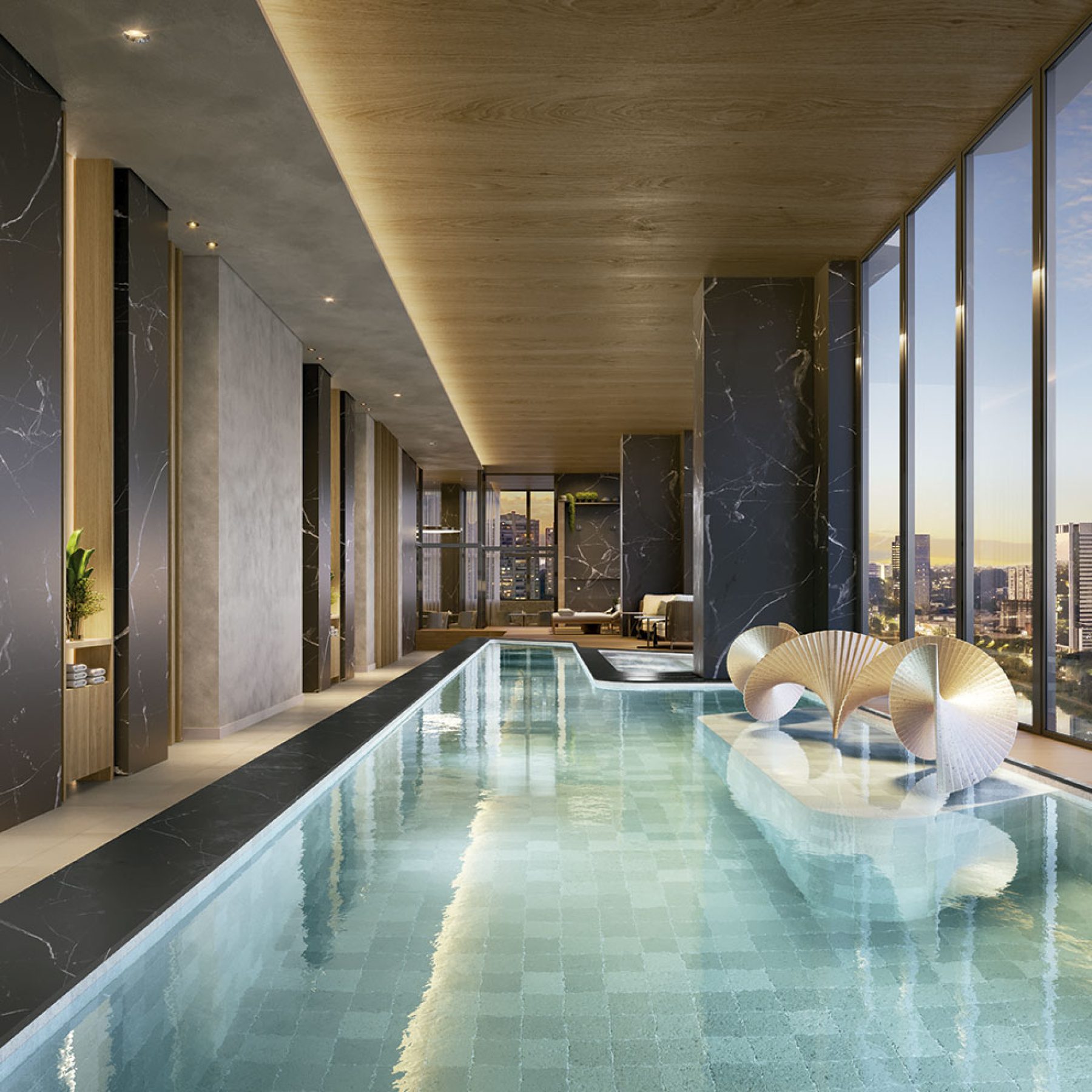PARQUE GLOBAL │ TORRE RESIDENCE │ PISCINA AQUECIDA