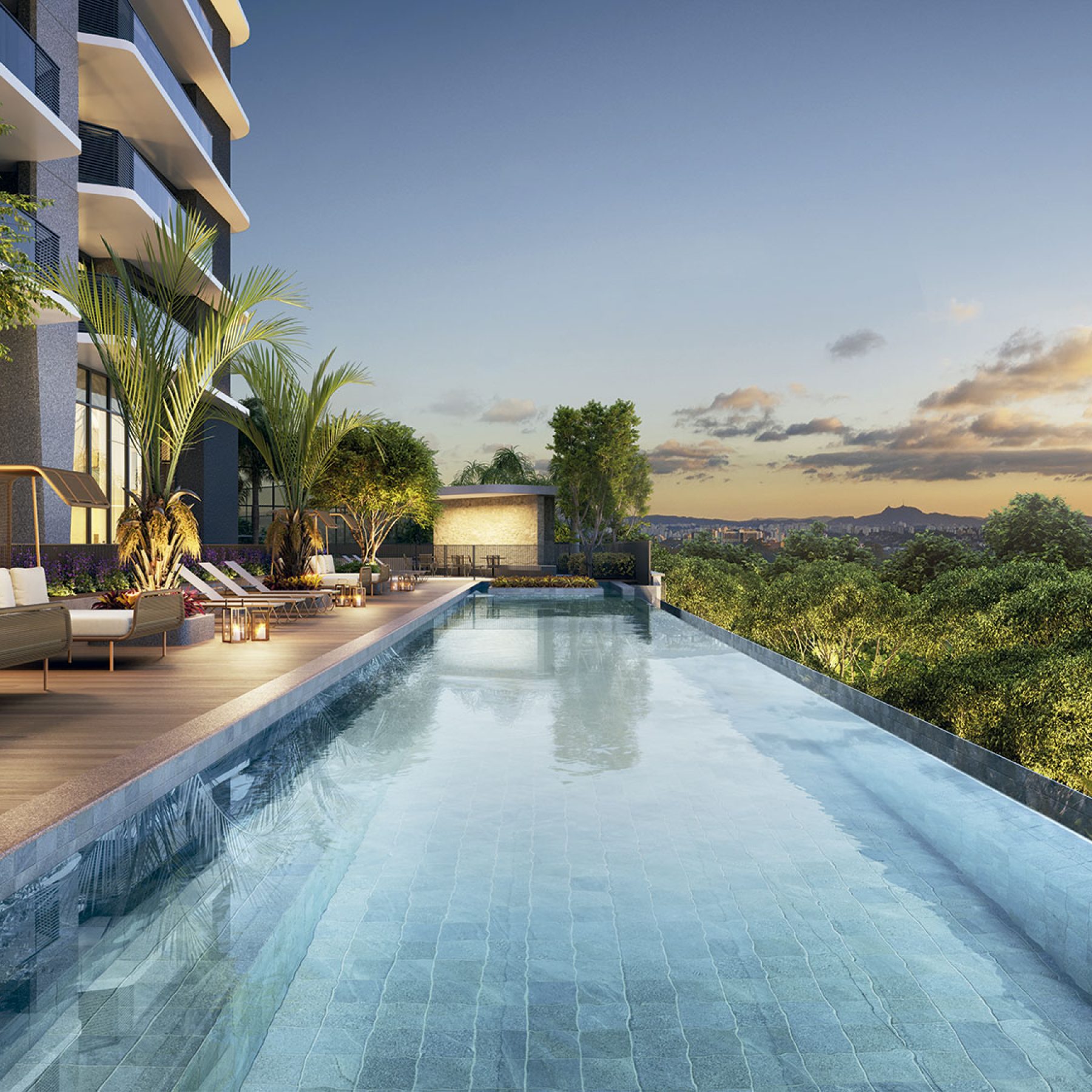 PARQUE GLOBAL │ TORRE RESIDENCE │ PISCINA