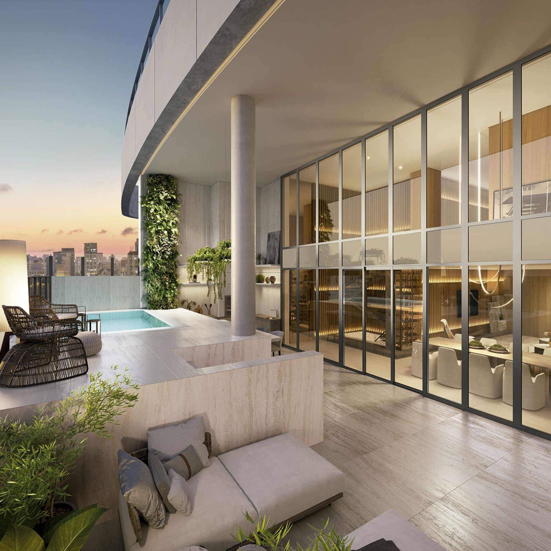 PARQUE GLOBAL │ TORRE RESIDENCE │ TERRACO PENTHOUSE 311M2