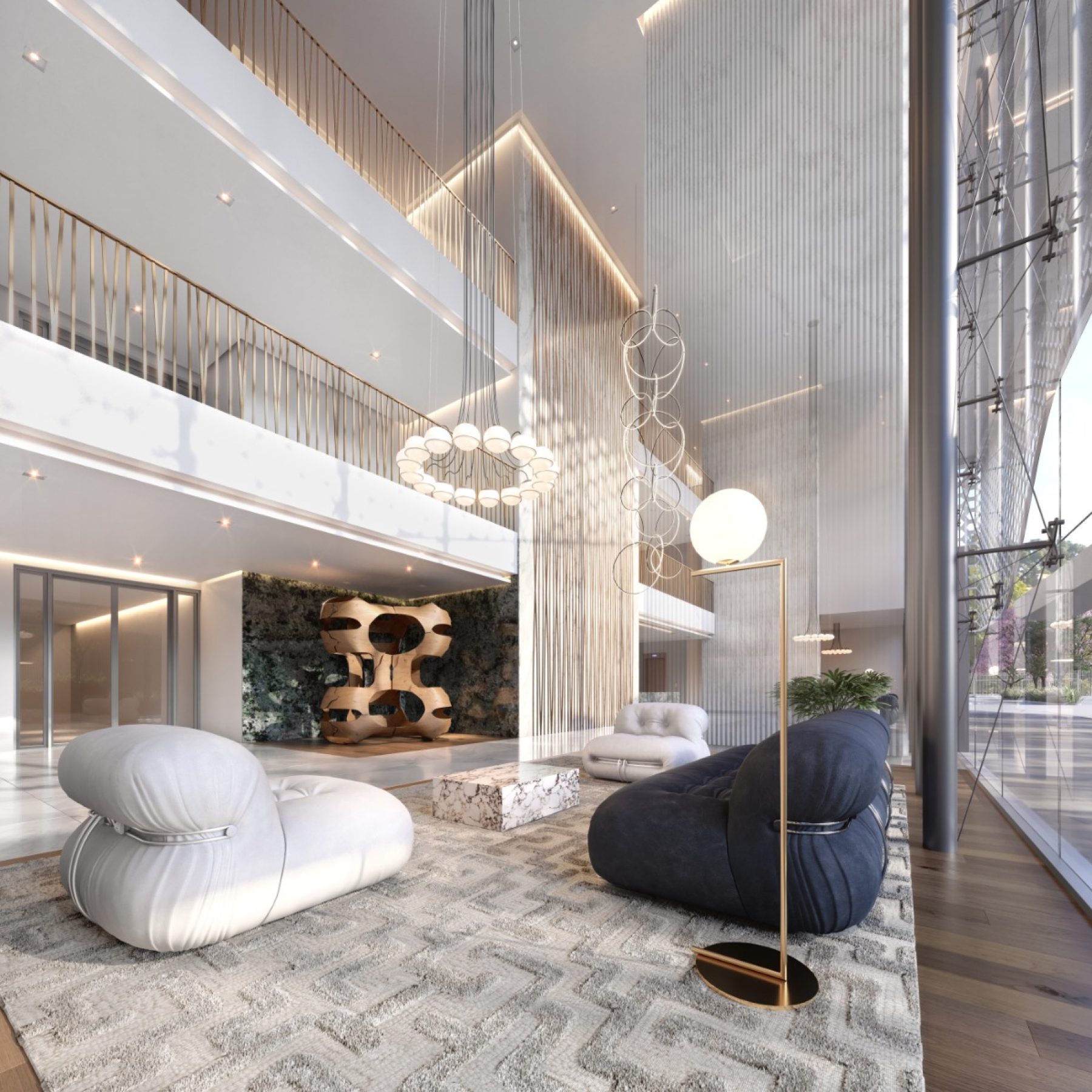 PARQUE GLOBAL │ TORRE SEMPIONE │ LOBBY TORRE SEMPIONE BY UNITED