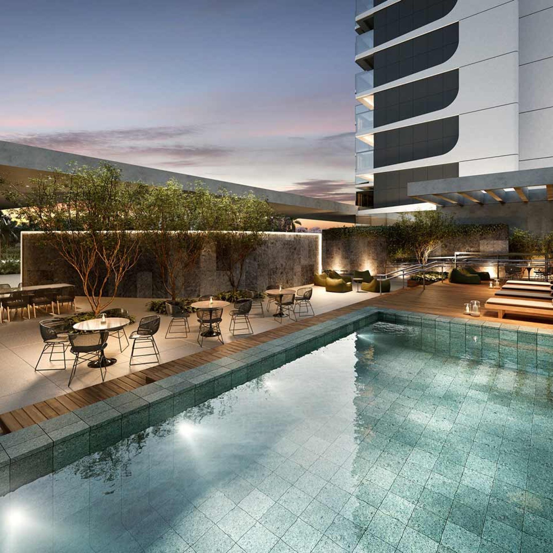 PARQUE GLOBAL │ TORRE SEMPIONE │ PISCINA PRIVADA