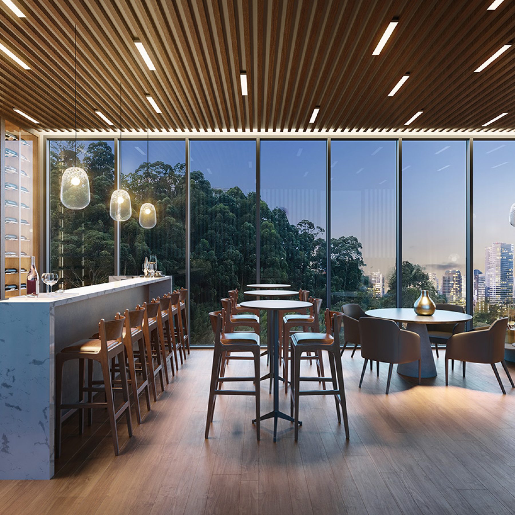 PARQUE GLOBAL │ TORRE SEMPIONE │ WINE BAR EXTERNO