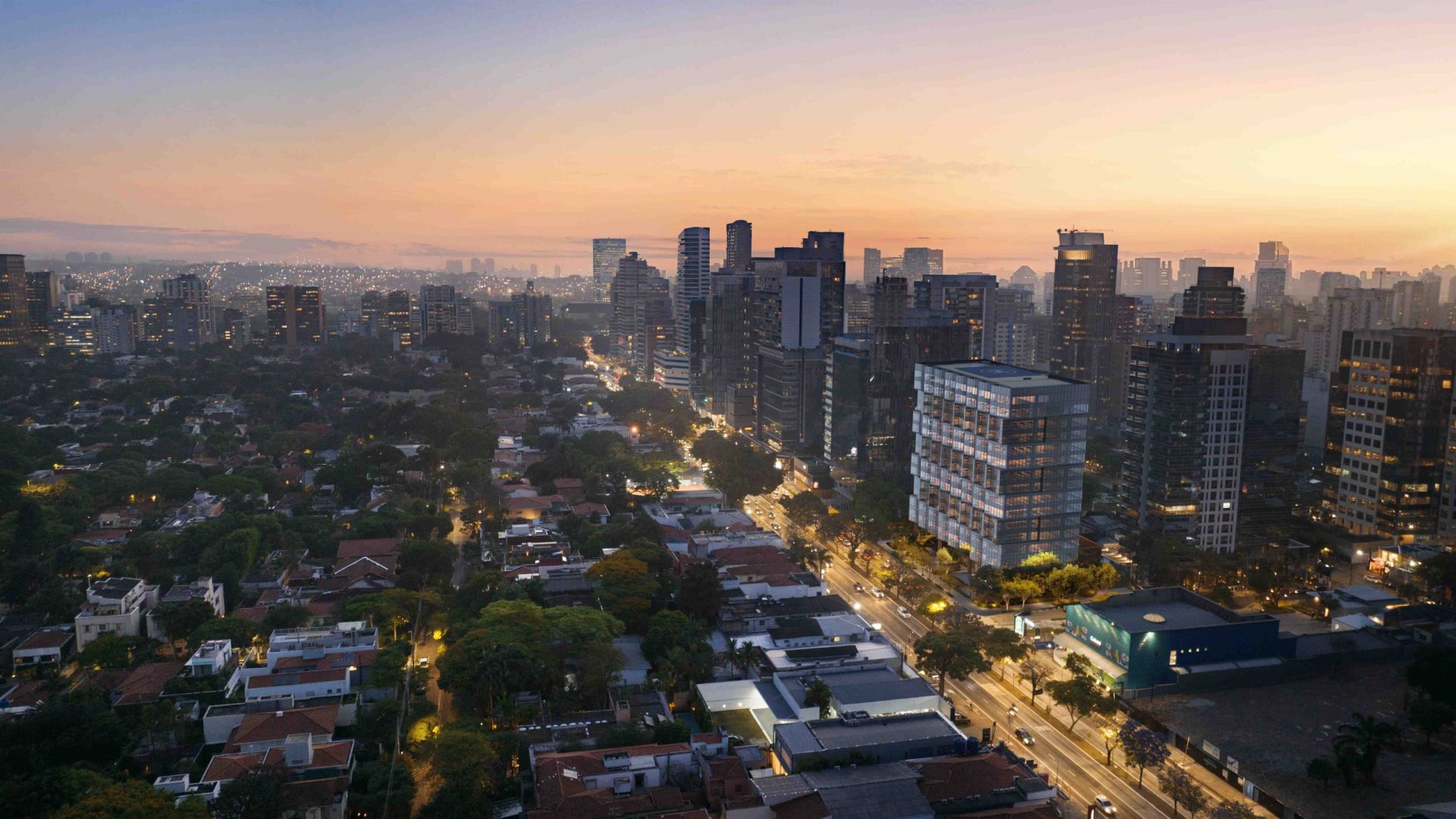 PATIO SAO PAULO │ FACHADA AEREA LOCALIZACAO