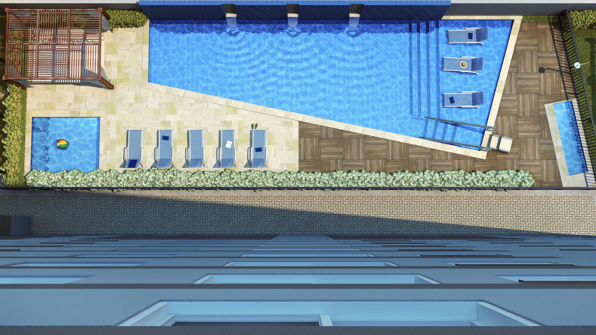 VIVA BENX CAMBUCI 1 │ PISCINA VISTA AEREA