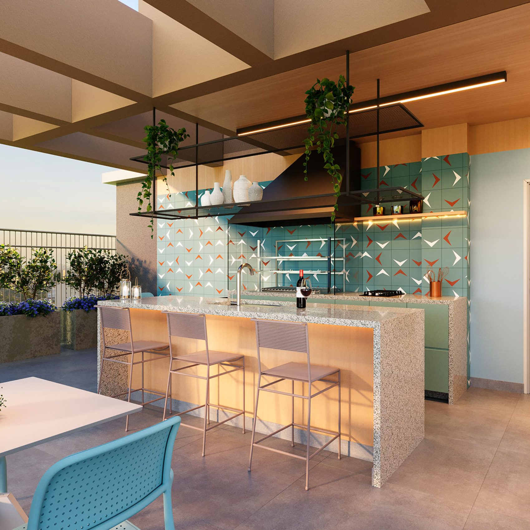 VIVA BENX CASA DO ATOR │ ESPACO GOURMET COBERTURA