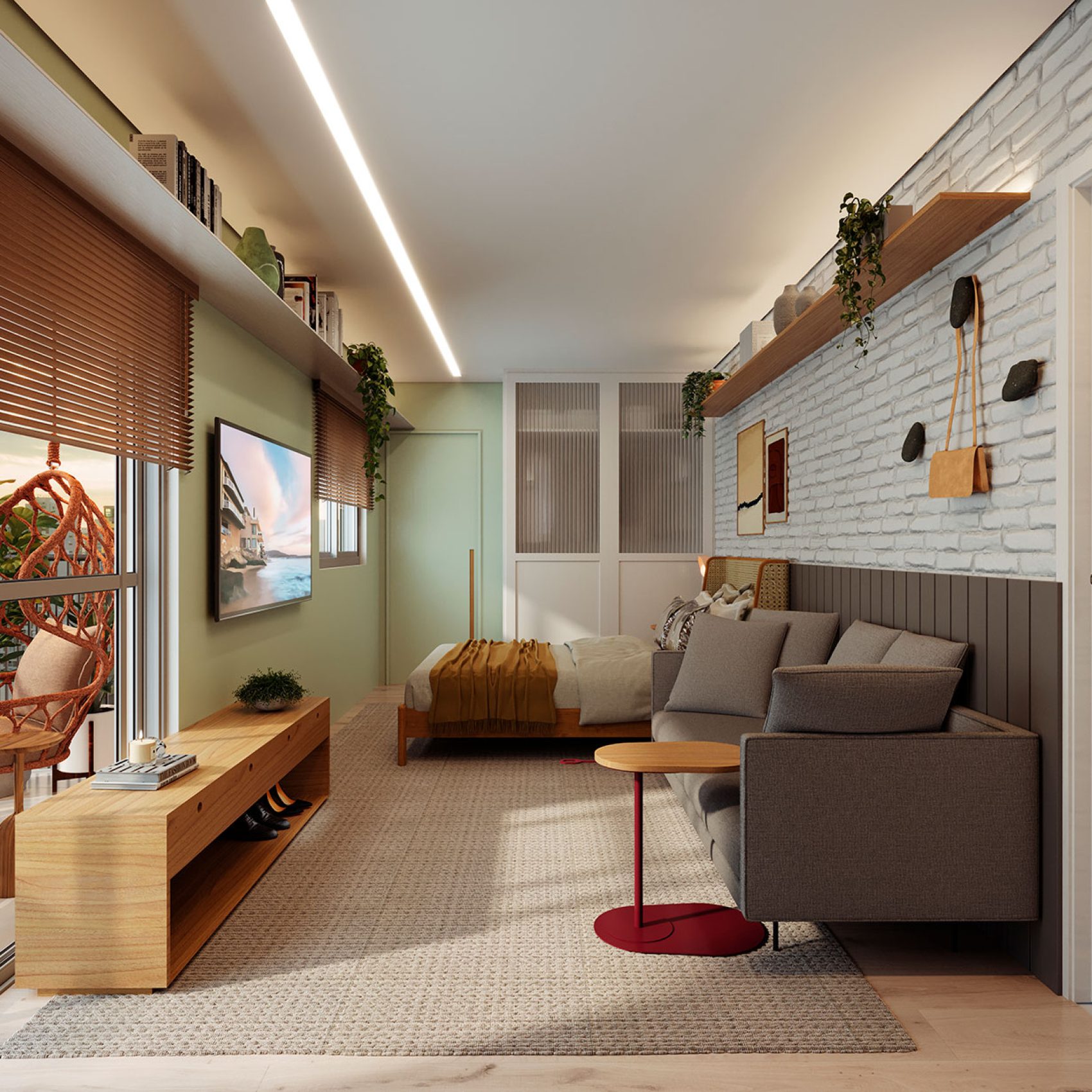 VIVA BENX CASA DO ATOR │ LIVING HMP CENTRAL AMPLIADO 30M