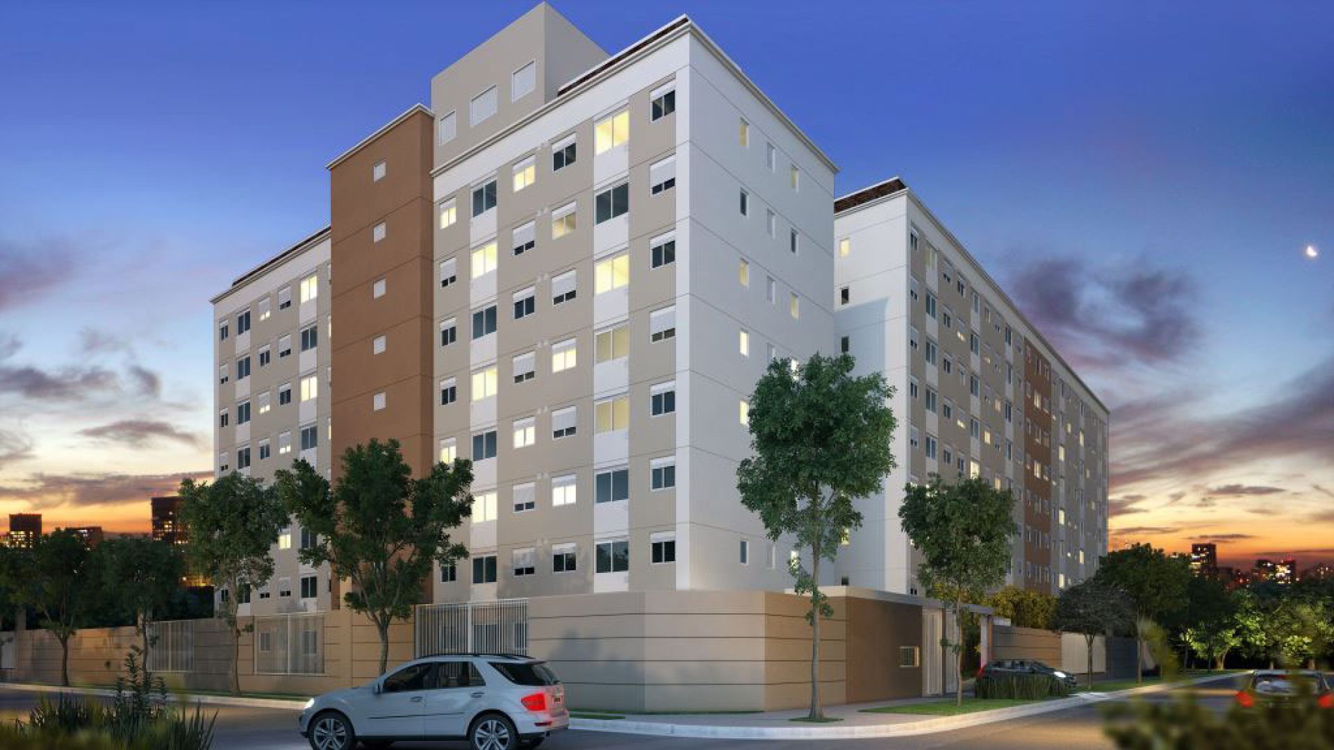 VIVA BENX LEOPOLDINA 1 │ FACHADA NOTURNA