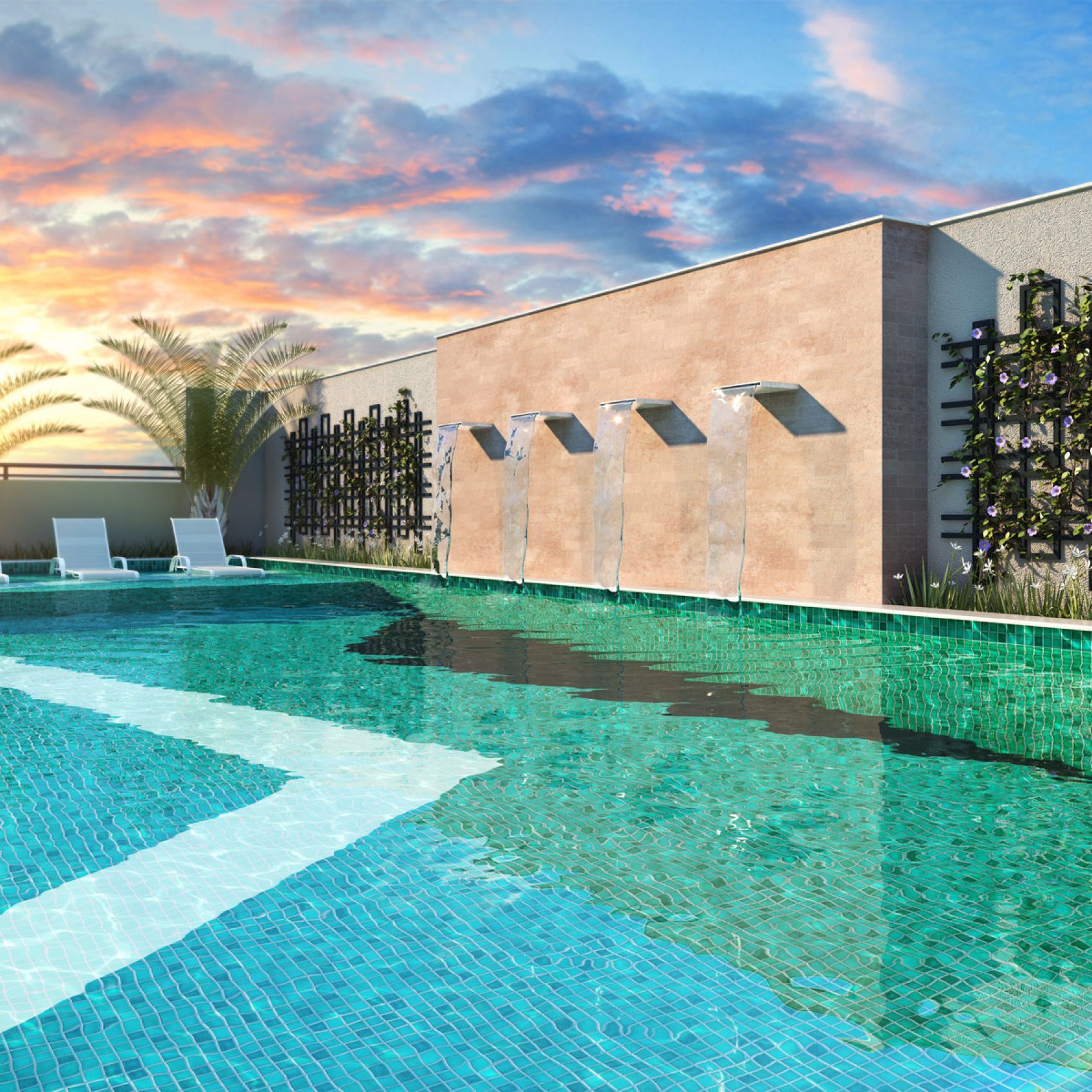 VIVA BENX NACOES UNIDAS 1 │ PISCINA