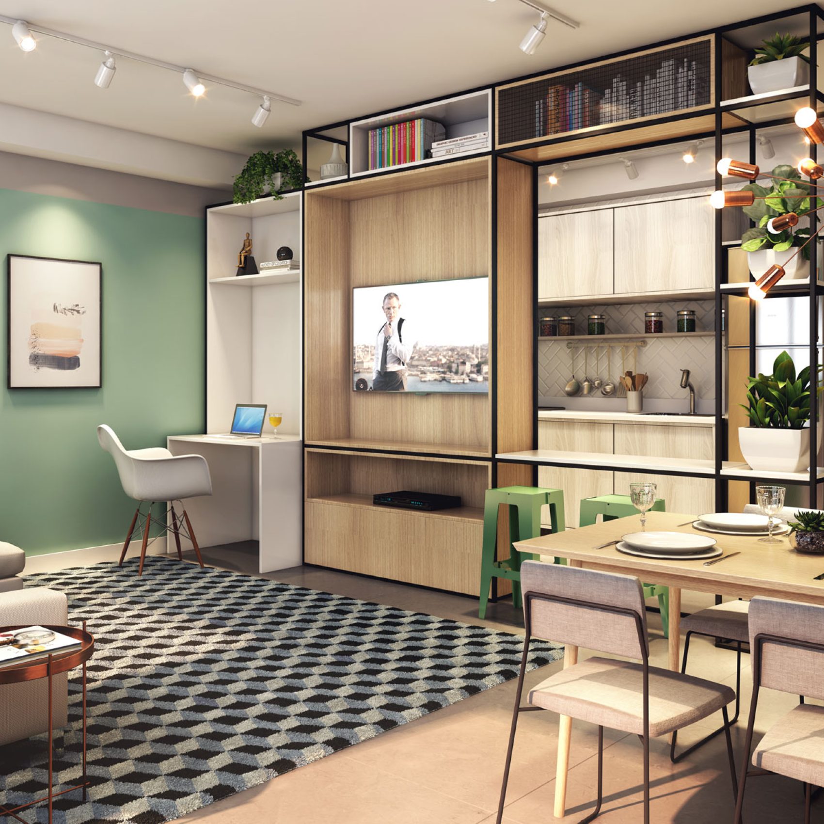 VIVA BENX NACOES UNIDAS 2 │ LIVING DECORADO